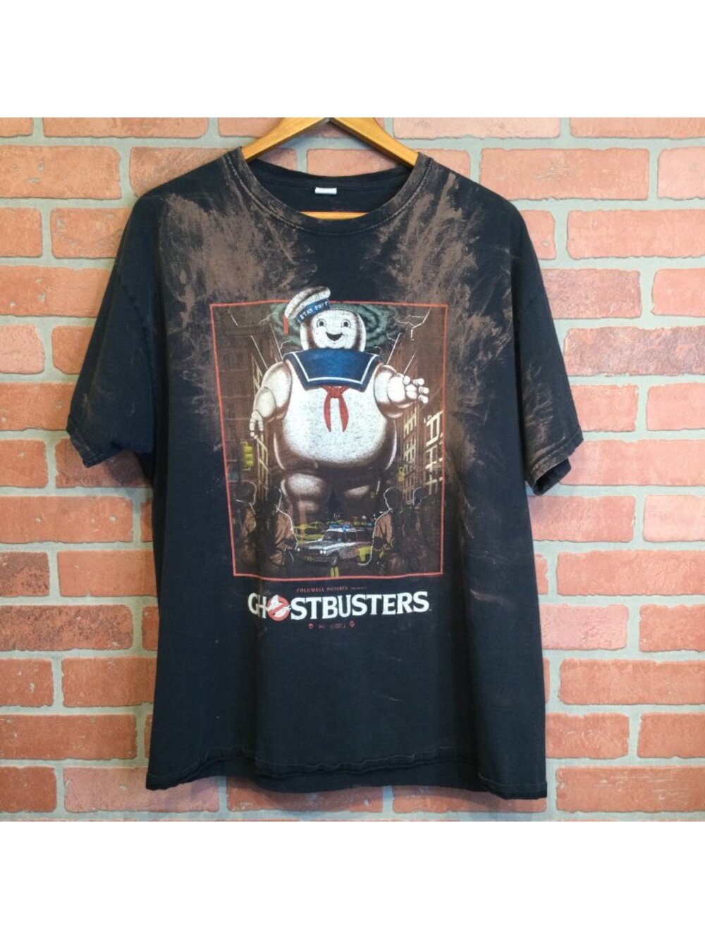 Ghostbusters Stay Puft Marshmallow Man T Shirt Fruit Of The Loom Retro Movie
